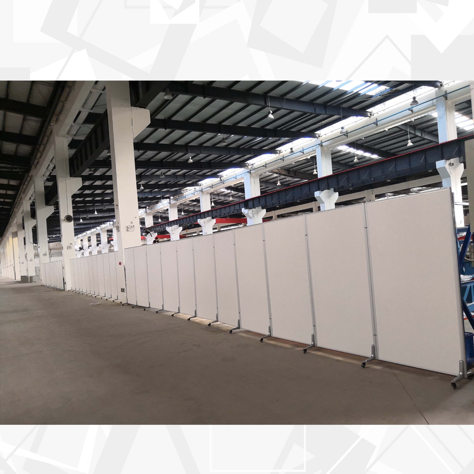 常州厂家供应车间隔断活动折叠屏风隔断墙可移动办公室屏风隔断