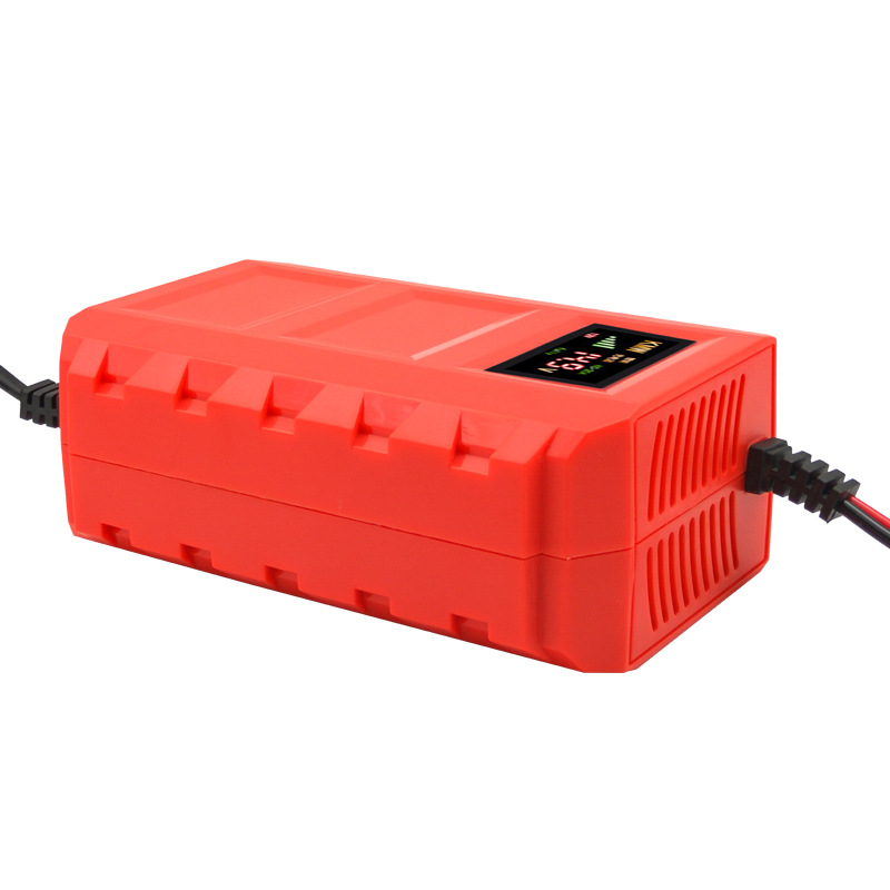 12v摩托车汽车电瓶充电器 铅酸蓄电池充电器 12v20a智能充电器