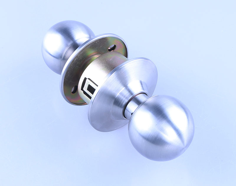 好美优不锈钢球形锁里面自由开外面钥匙开门木门通用型厂家供应