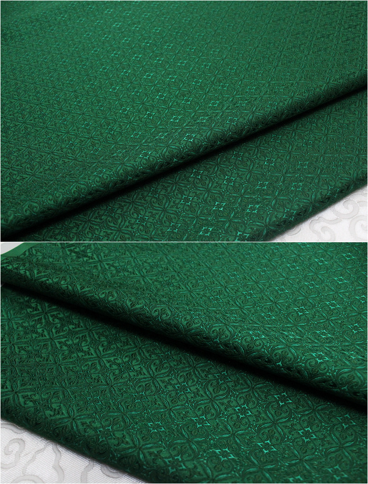 纺三五织锦锻旗袍蒙古袍童装纺丝绸缎布料裱花手工提花中国风面料