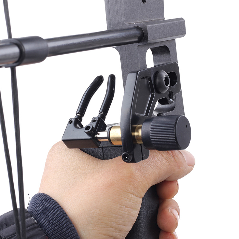 弓箭器材wolf八字箭台 反曲复合直拉弓通用箭台 八字金属弓箭箭台