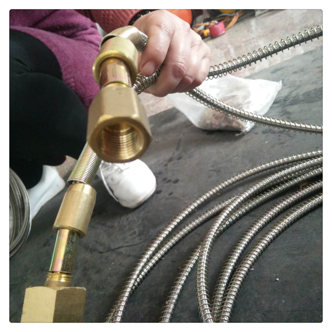 厂家加工内径3mm测压软管 连接压力表用软管 测压管接头 1/8管