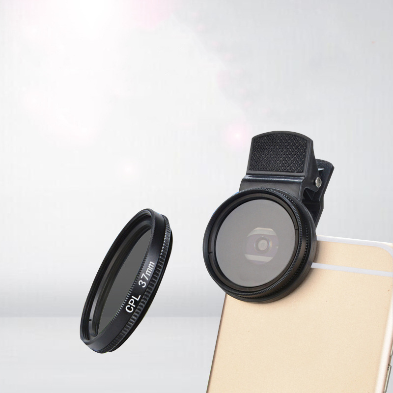 手机外置cpl滤镜偏振镜 调节爆光平衡 减少强反光 增强色彩饱和度