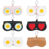 Portable lovely Glasses Pack ins fashion Glasses bags Sunglasses smart cover girl Eyes clip The male eye Mirror box Portable lovely Glasses Pack ins fashion Glasses bags Sunglasses smart cover girl Eyes clip The male eye Mirror box