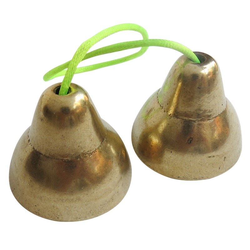 专业碰铃加厚幼儿园小学生中号铃铛碰钟撞钟法器音乐教学打击乐器