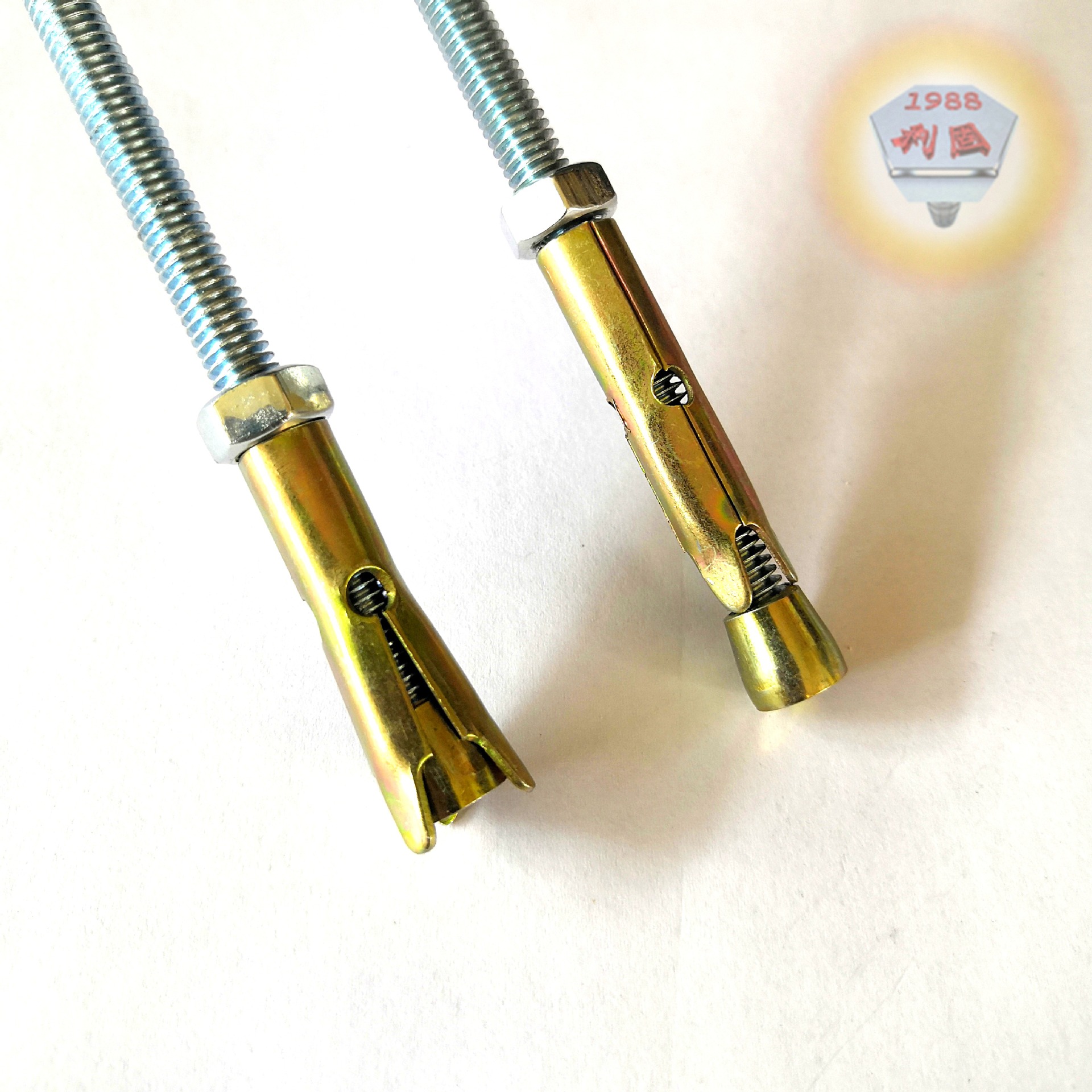 天花吊顶 国标组合拉爆头 分体膨胀管顶爆头 质优价平量大从优