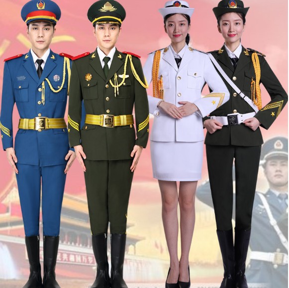 升旗手服装升旗班三军仪仗队护卫队礼服升旗仪式军鼓军乐队演出服