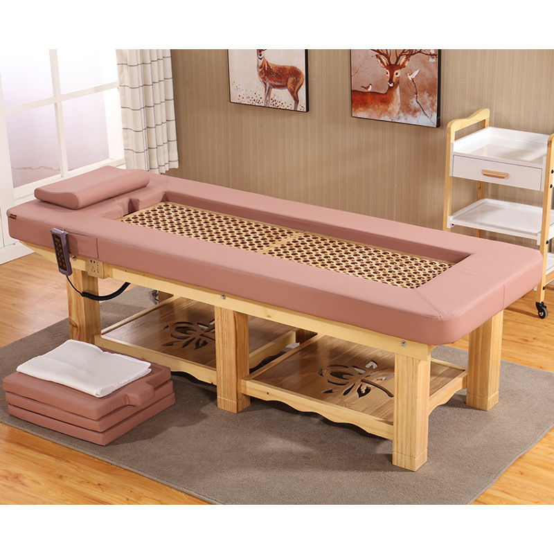 美容院自动功能全自动推拿按摩美容按摩床无烟家用全身艾灸多功能