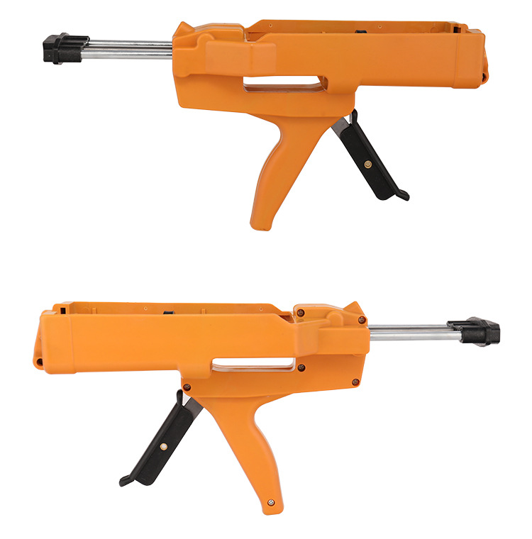 双组份美缝打胶枪 省力液压枪 美缝剂施工工具 双管助力胶枪