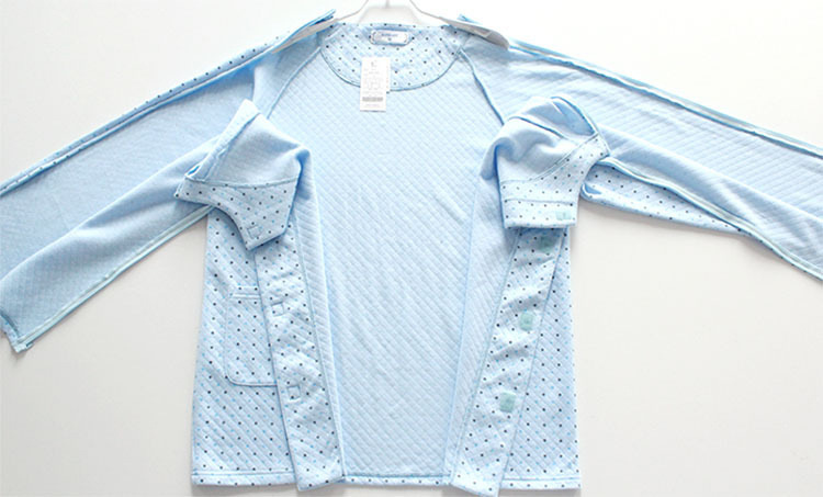 儿童骨科病号服男女护理瘫痪卧床病人服套装侧绑带睡衣宽松易穿脱