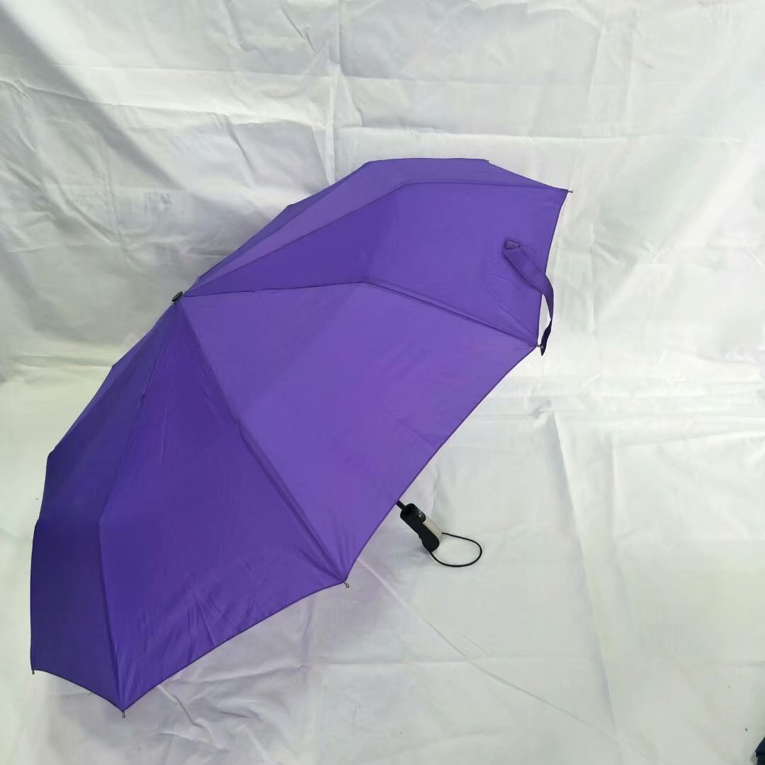 厂家直销23x10k加固自开收碰击布.商务伞晴雨伞