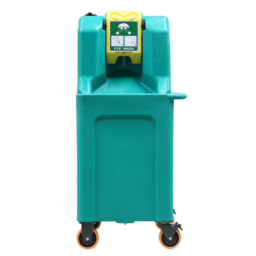 补天60l便携式洗眼器移动推车便携式洗眼器移动紧急洗眼器