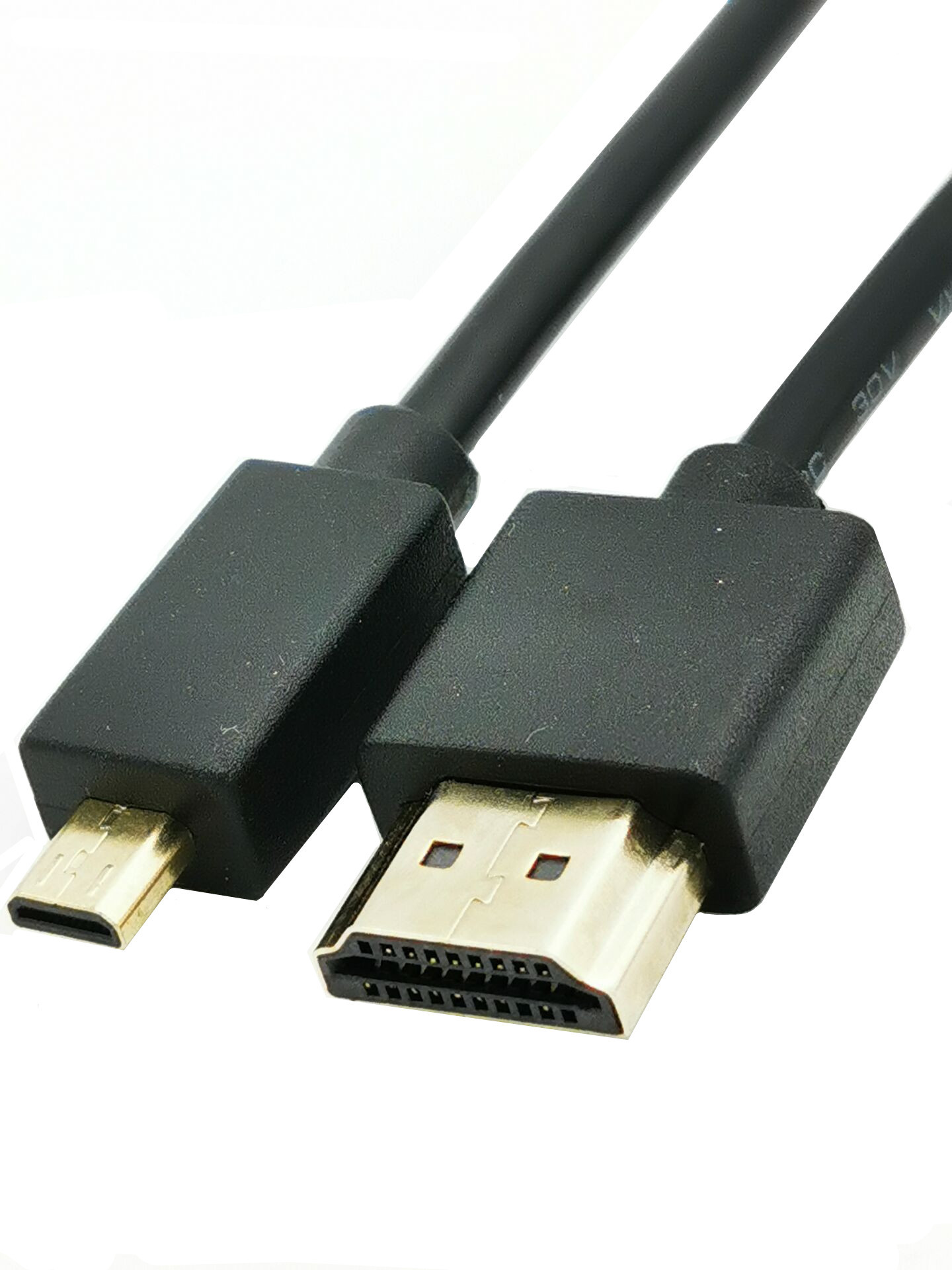 micro hdmi线数码相机摄像机2.0版本4k*2k@60hz hdmi高清数据线