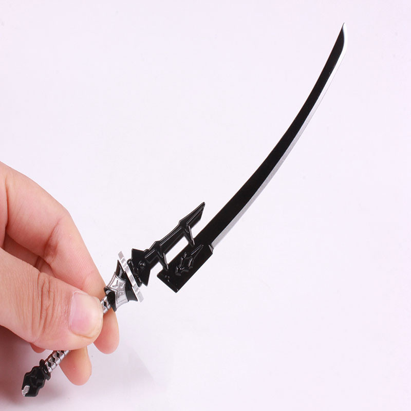 尼尔机械纪元武器 2b小姐姐 黑白双刃 合金兵器 玩具模型 18厘米