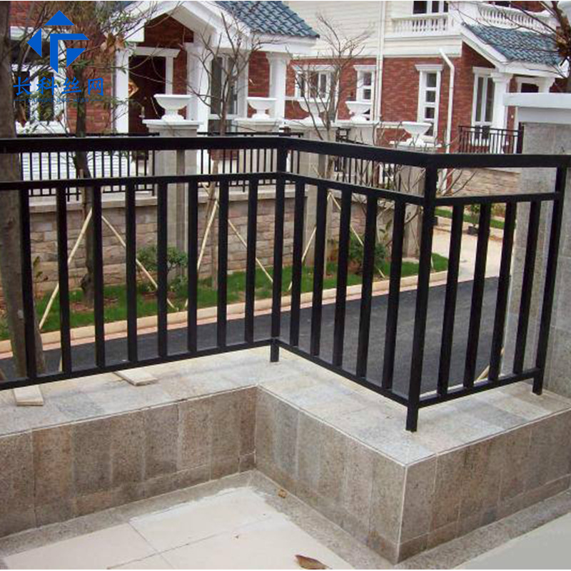定制中式别墅庭院阳台护栏不锈钢小区阳台防护栏喷塑护栏
