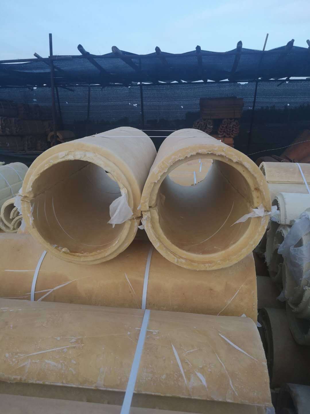 加工定制 lng管道专用聚氨酯管 管道保冷材料 聚氨酯硬质发泡管壳