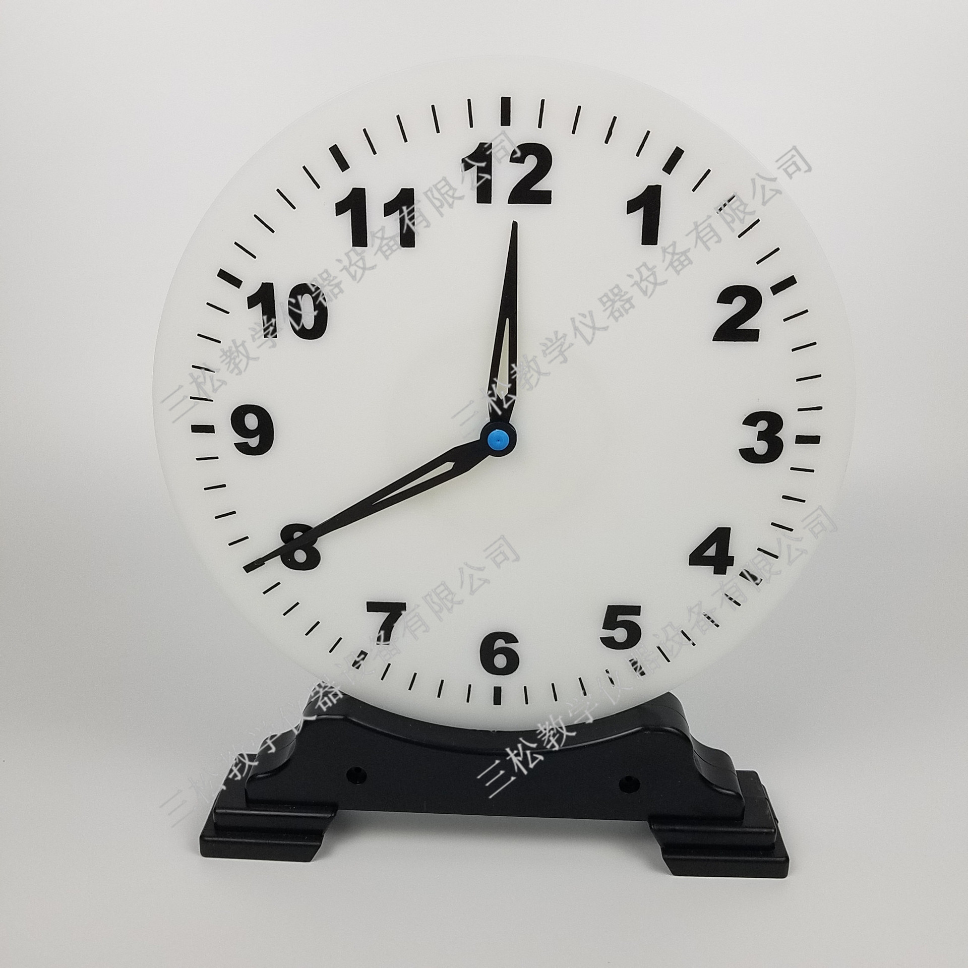 j30501钟表模型教学演示用两针非联动钟面模型小学数学教学仪器