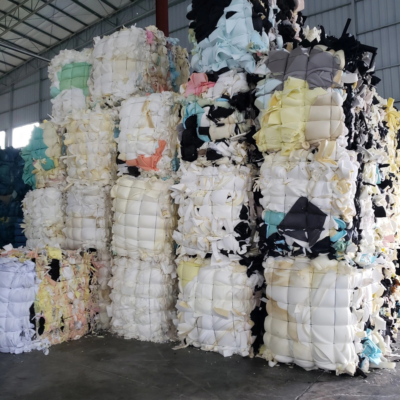 可各种尺寸再生海绵 床垫制作 高密度 低密度再生棉