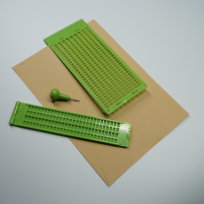 福祉盲人用盲文刻写板厂家直销一件代发量大优惠盲文刻写板