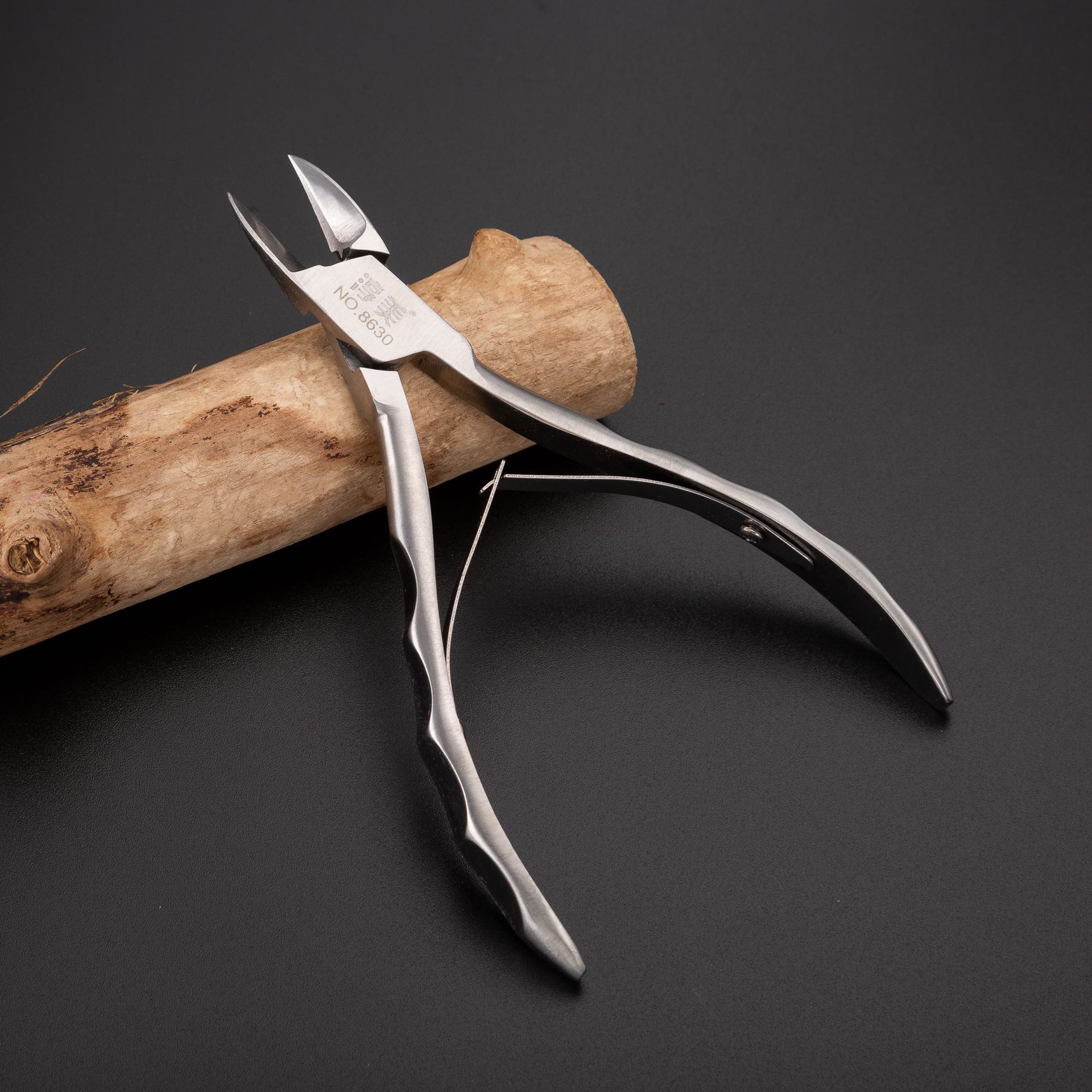 淳美死皮钳8630不锈钢老人专用鹰嘴指甲剪甲沟钳修甲钳去死皮剪刀