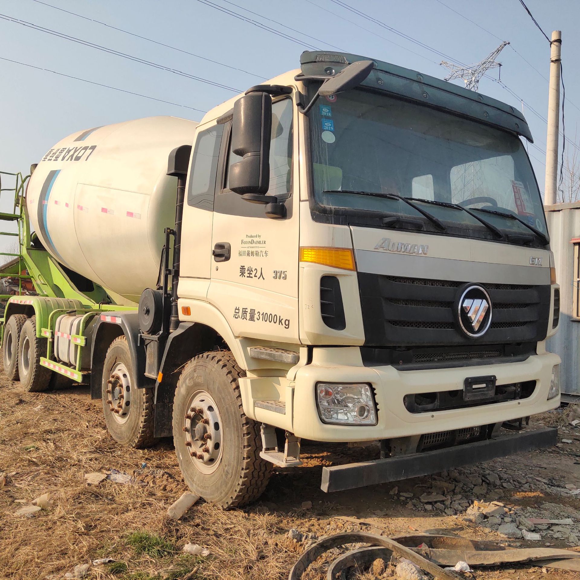 出售二手水泥搅拌车12方 二手混凝土商混罐车 欧曼搅拌罐车