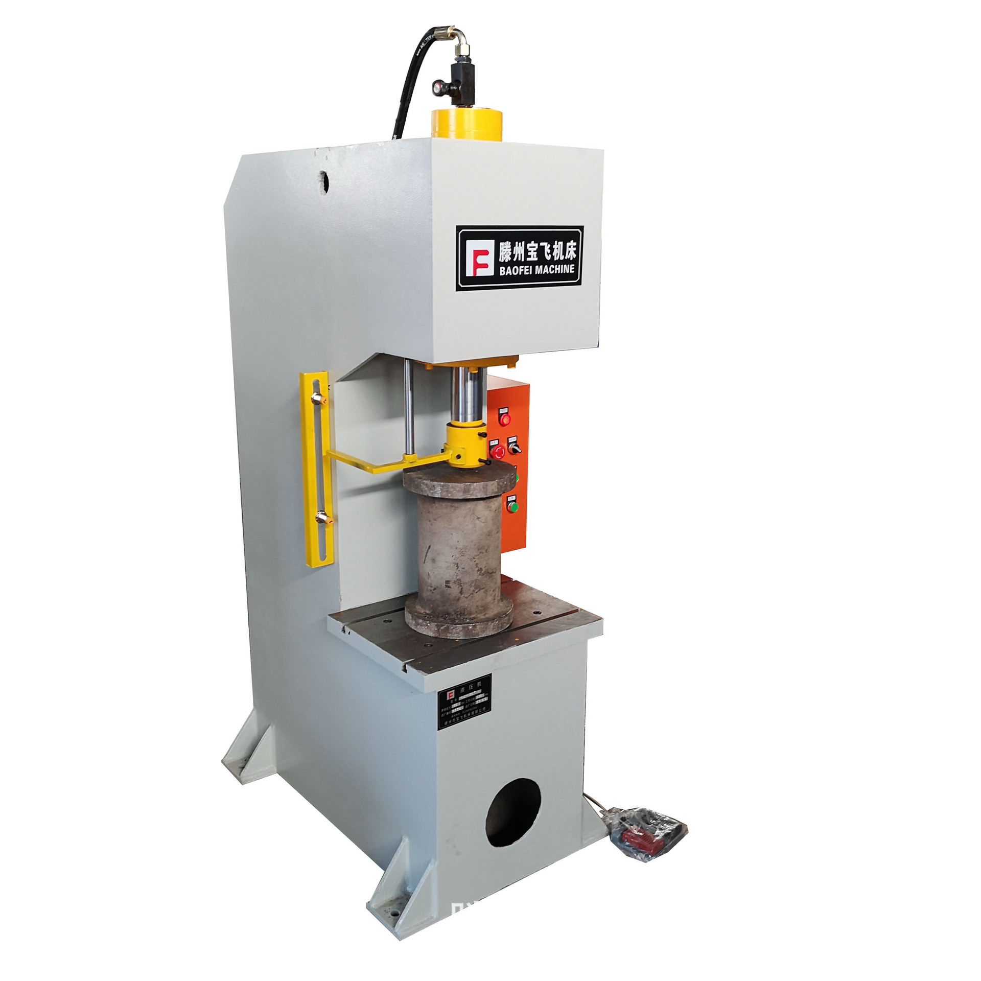 小型20吨单柱液压机 弓形单臂油压机自动 电机轴承压装机压力机