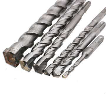 专业级硬质合金电锤钻头四坑四槽冲击钻圆头方头混泥土水泥地钻咀