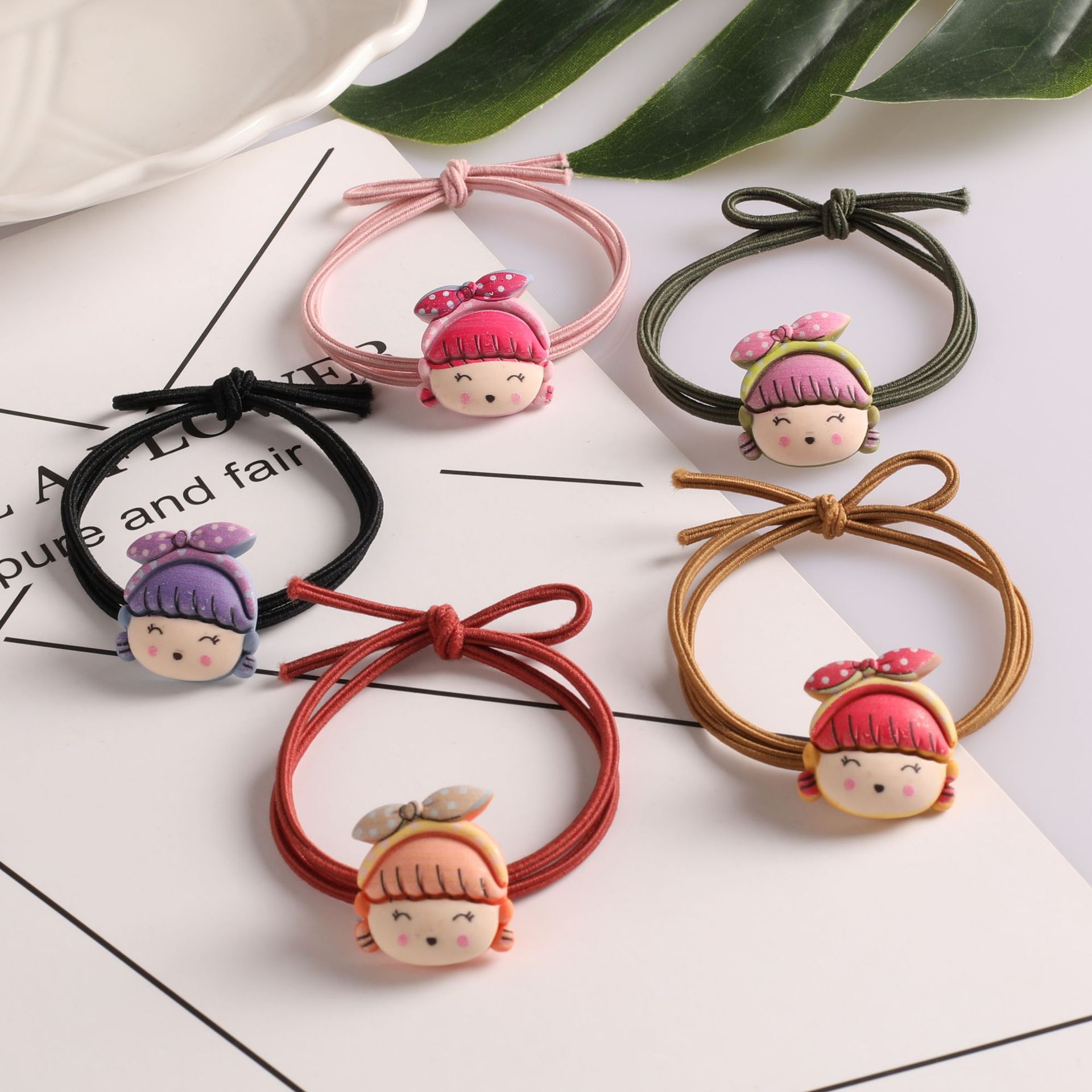 网红头绳韩版发饰可爱女孩橡皮筋扎头发发绳两元店精品店货源义乌