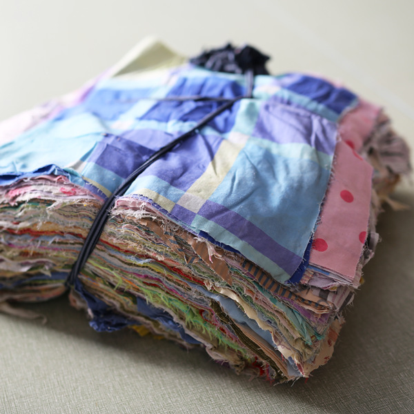 全棉杂色花床单擦机布直销 吸水吸油布头 碎布破布废布不掉毛抹布