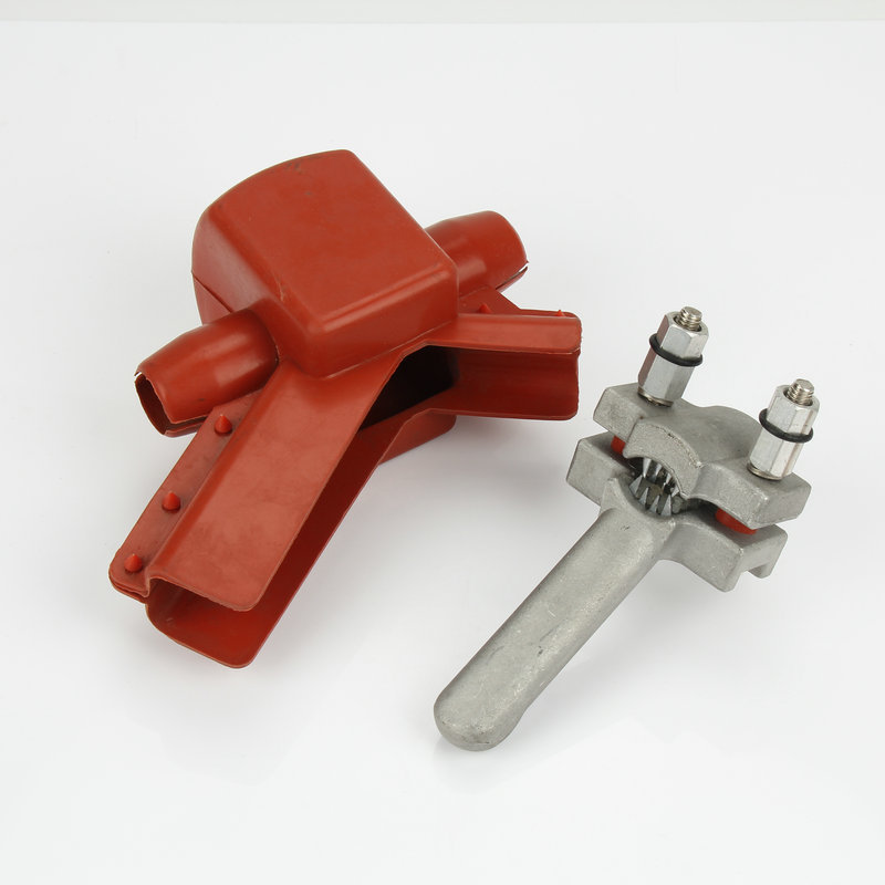 厂家供应架空绝缘导线防雷金具 防雷线夹fhj10-50/240 防雷金具