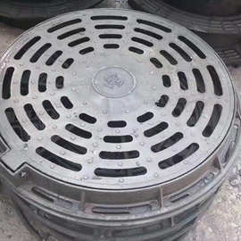 球墨铸铁圆形漏水井盖 排水沟圆形雨水格栅 圆形高排水井盖 篦子