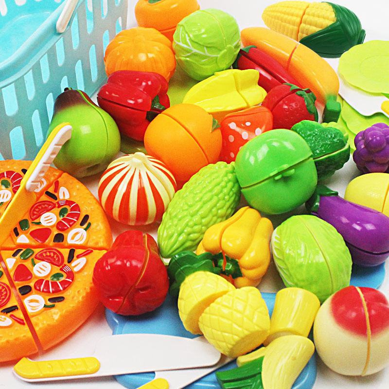 过家家益智仿真水果切切乐切水果玩具儿童厨具地摊热卖 厂家直销