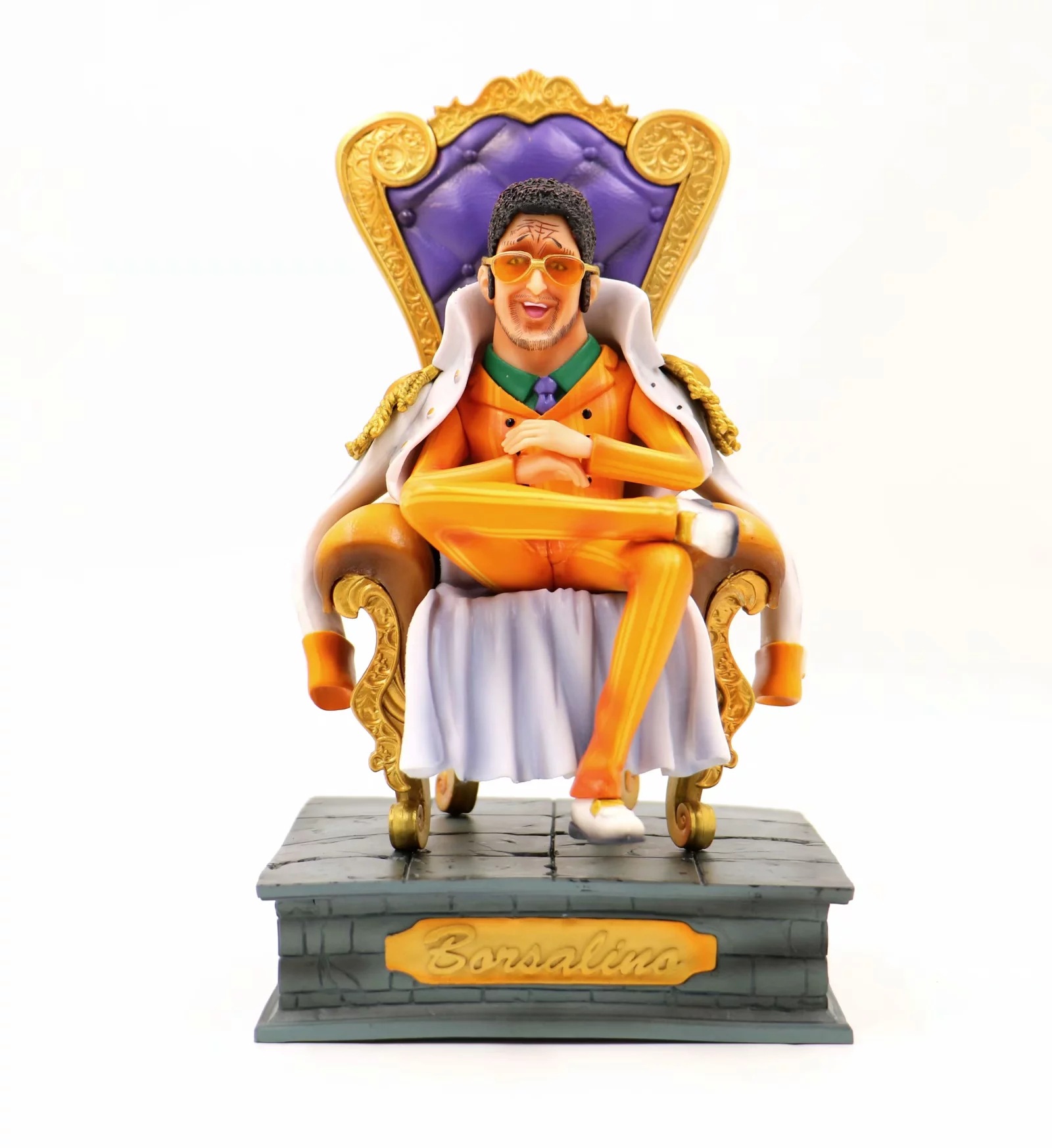 海贼 海军大将 藤虎一笑 青雉 黄猿 赤犬 坐姿gk雕像模型手办批发