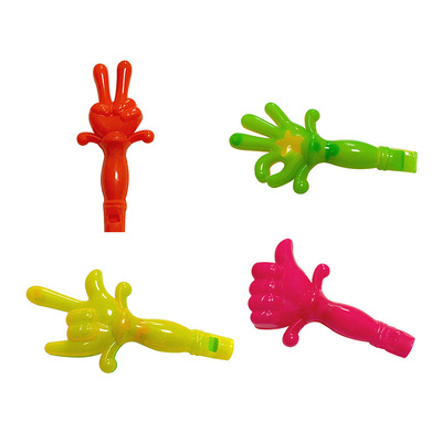 专业生产塑料赠品小玩具 迷你手指小口哨糖果玩具促销抽奖小礼品