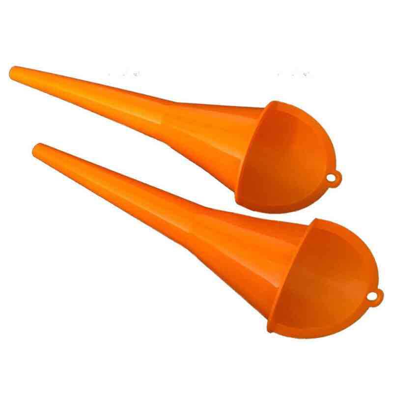 斜口加长嘴漏斗万用机油加长加油漏斗 多功能家用