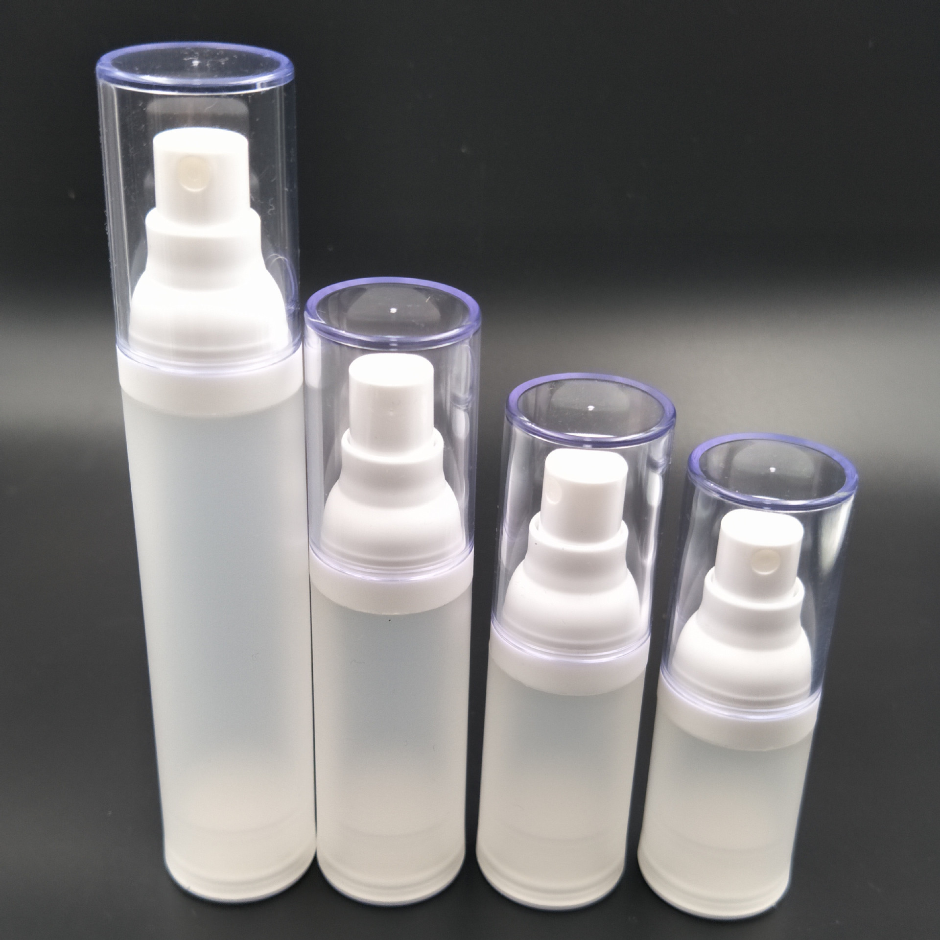 厂家直销 15ml,20ml,30ml,50ml 全pp磨砂透明真空喷雾瓶