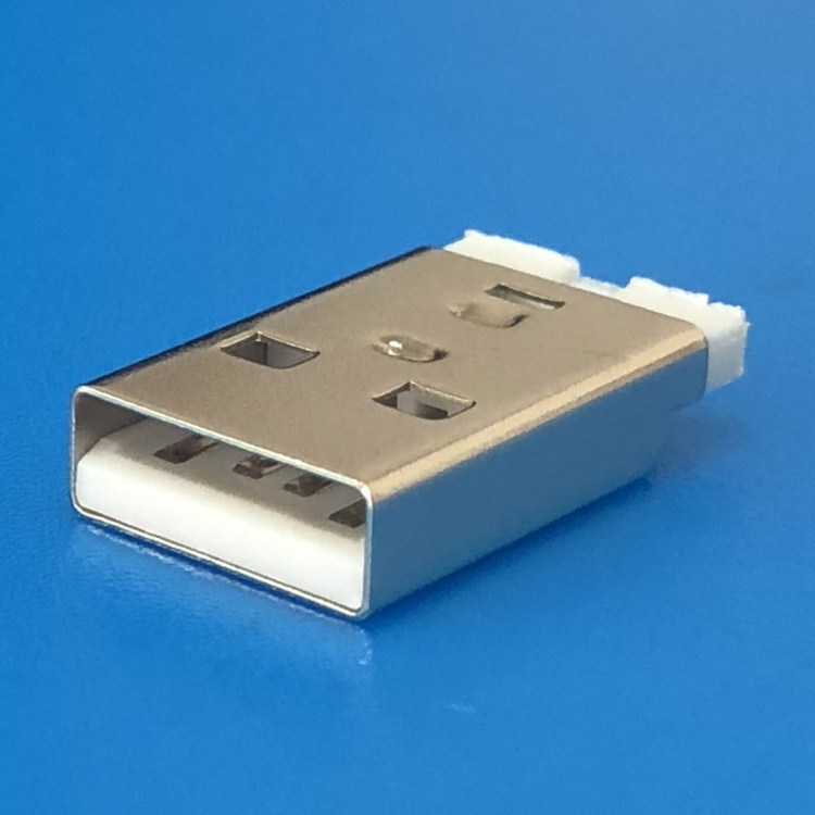 micro 5p插针式端子u型卡勾麦克usb老款充电器安卓插头2 3短路