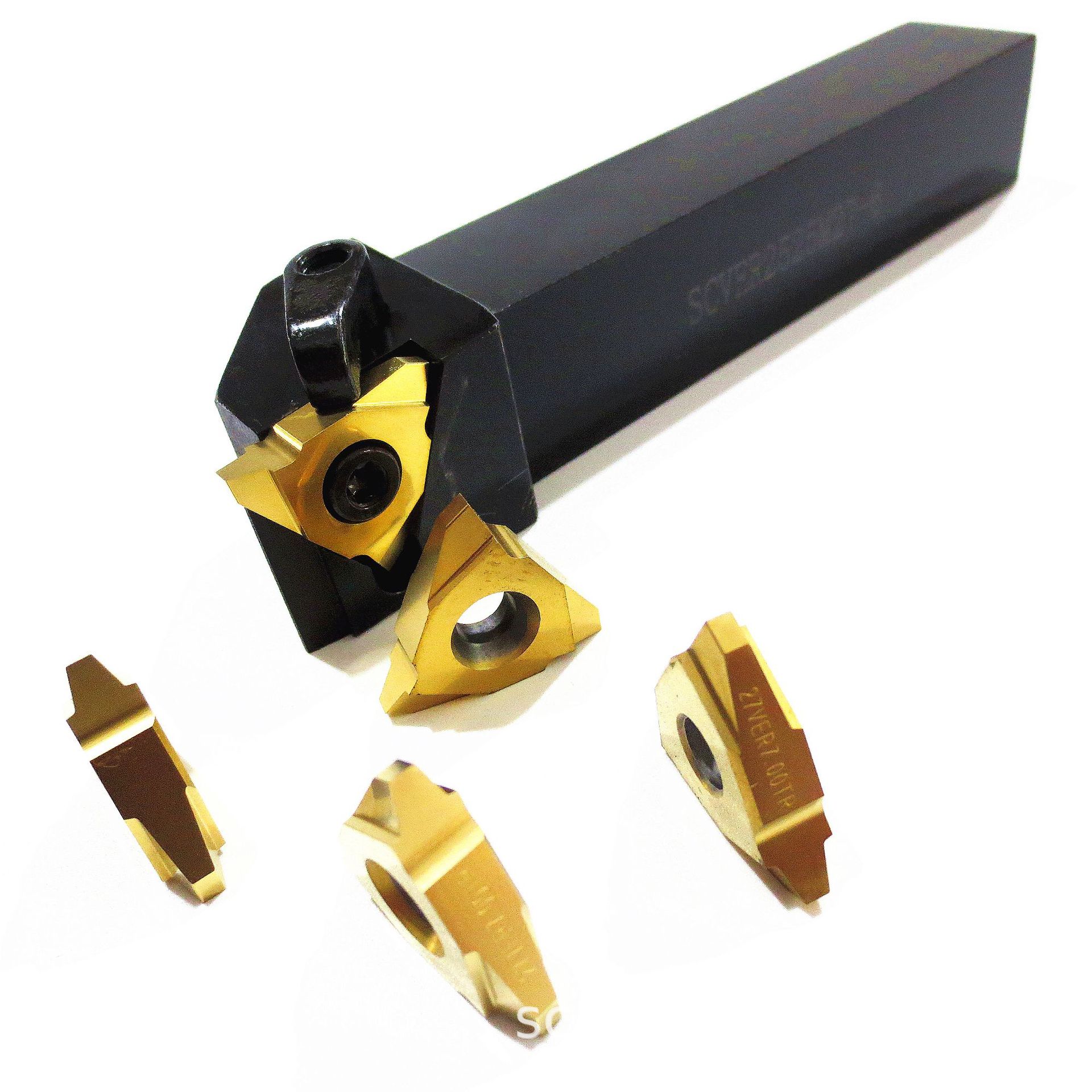 立装梯形螺纹车刀/丝杆车刀 立装牙刀杆:scver2525m27-6