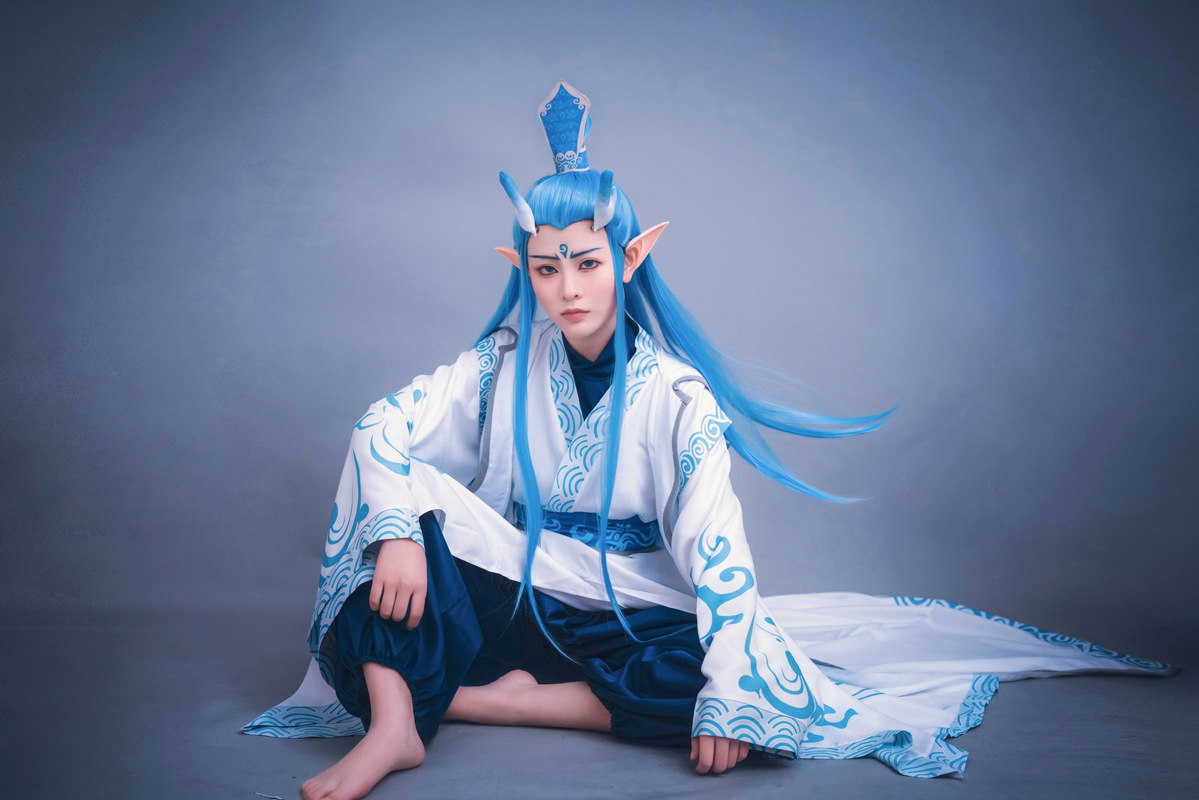 敖丙cos服 哪吒之魔童降世cosplay衣服