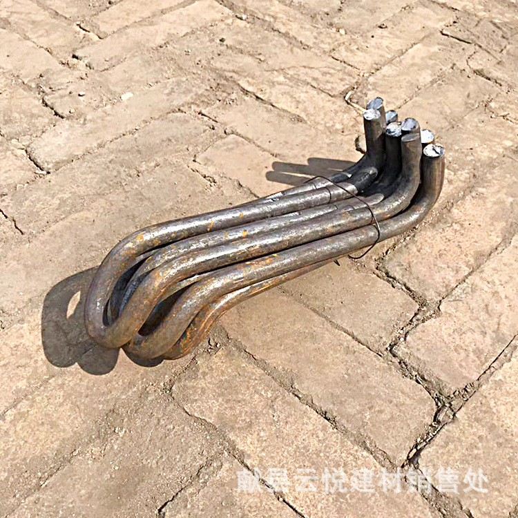 u型环预埋件工字钢悬挑预埋件预埋u型丝螺栓吊钩钢丝绳吊环