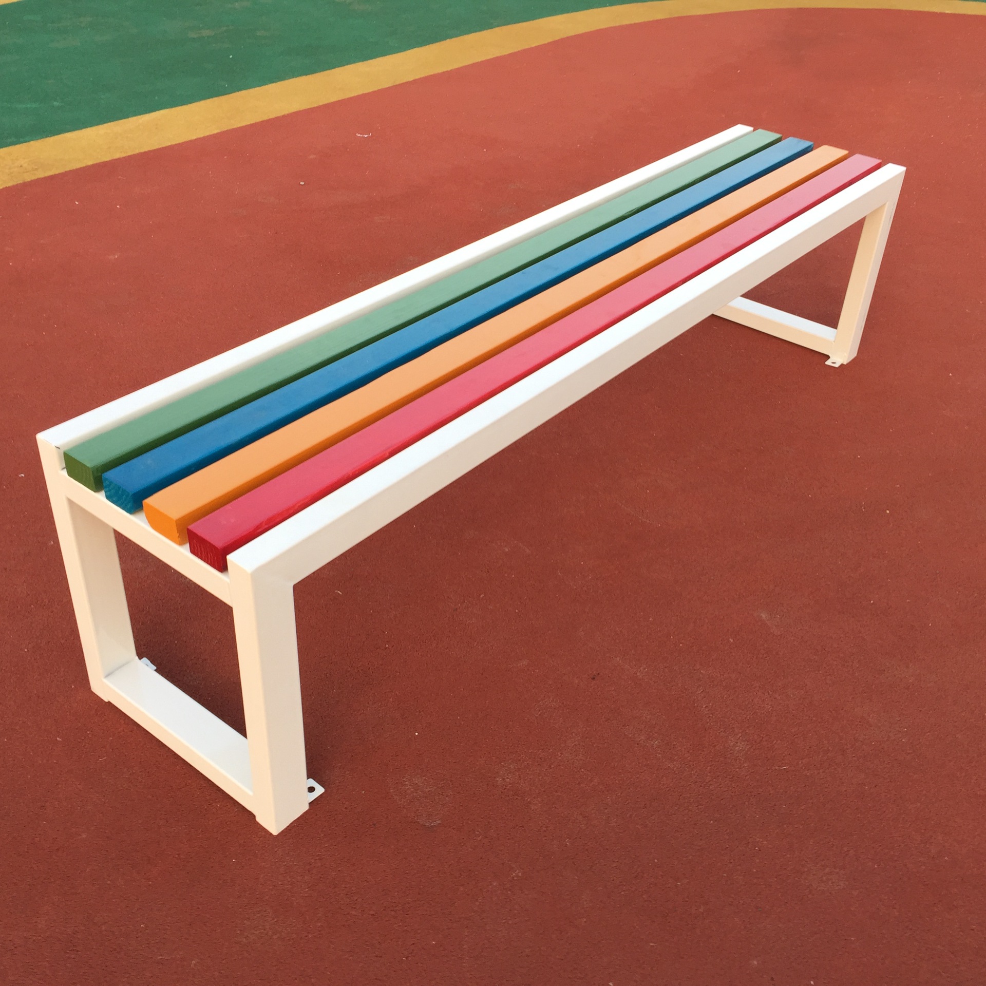 厂家直销户外园林长条凳公园排椅广场座椅防腐木凳子商场休闲椅