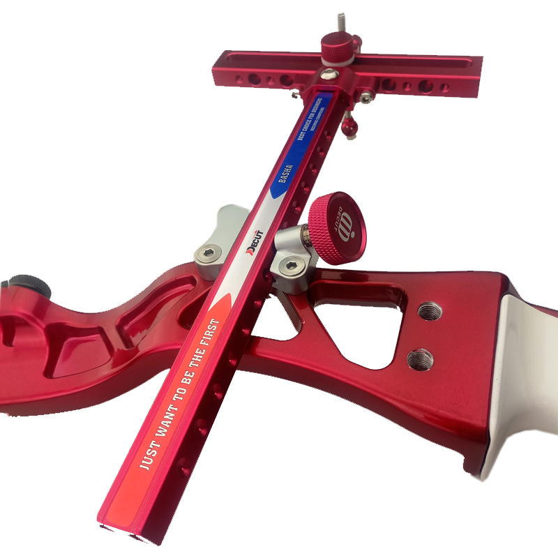 弓箭配件 反曲弓瞄准器铝合金basha迪酷特微调竞技比赛专用瞄准器