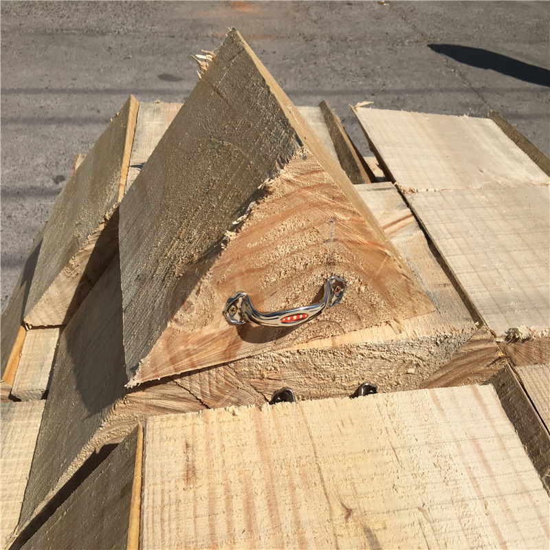 供应物流集装箱三角垫木汽车轮胎三角垫木机械设备三角垫木