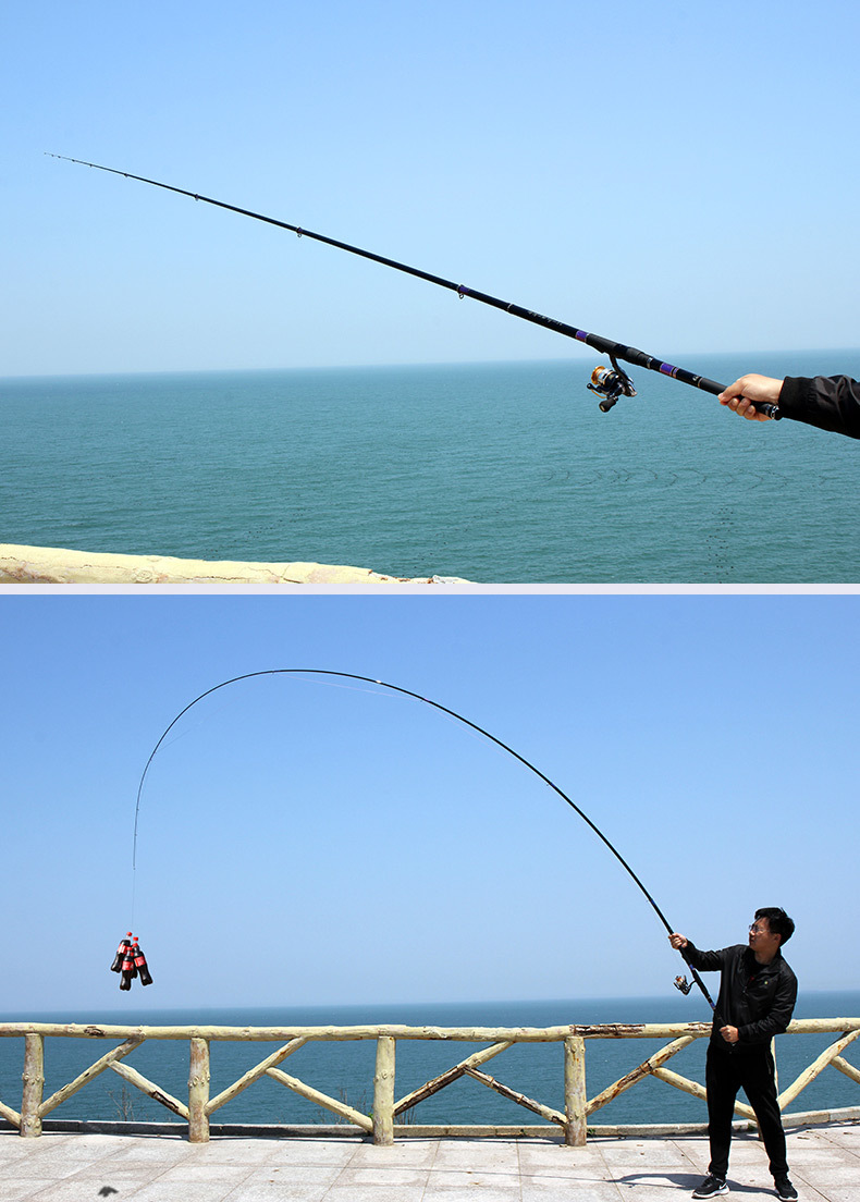 定位矶钓竿手海两用长节矶杆3.6/4.5/5.4/6.3米碳素轻硬