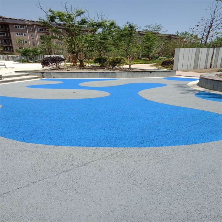 彩色透水混凝土罩面保护剂 透水地坪道路面层封闭剂 罩面漆材料