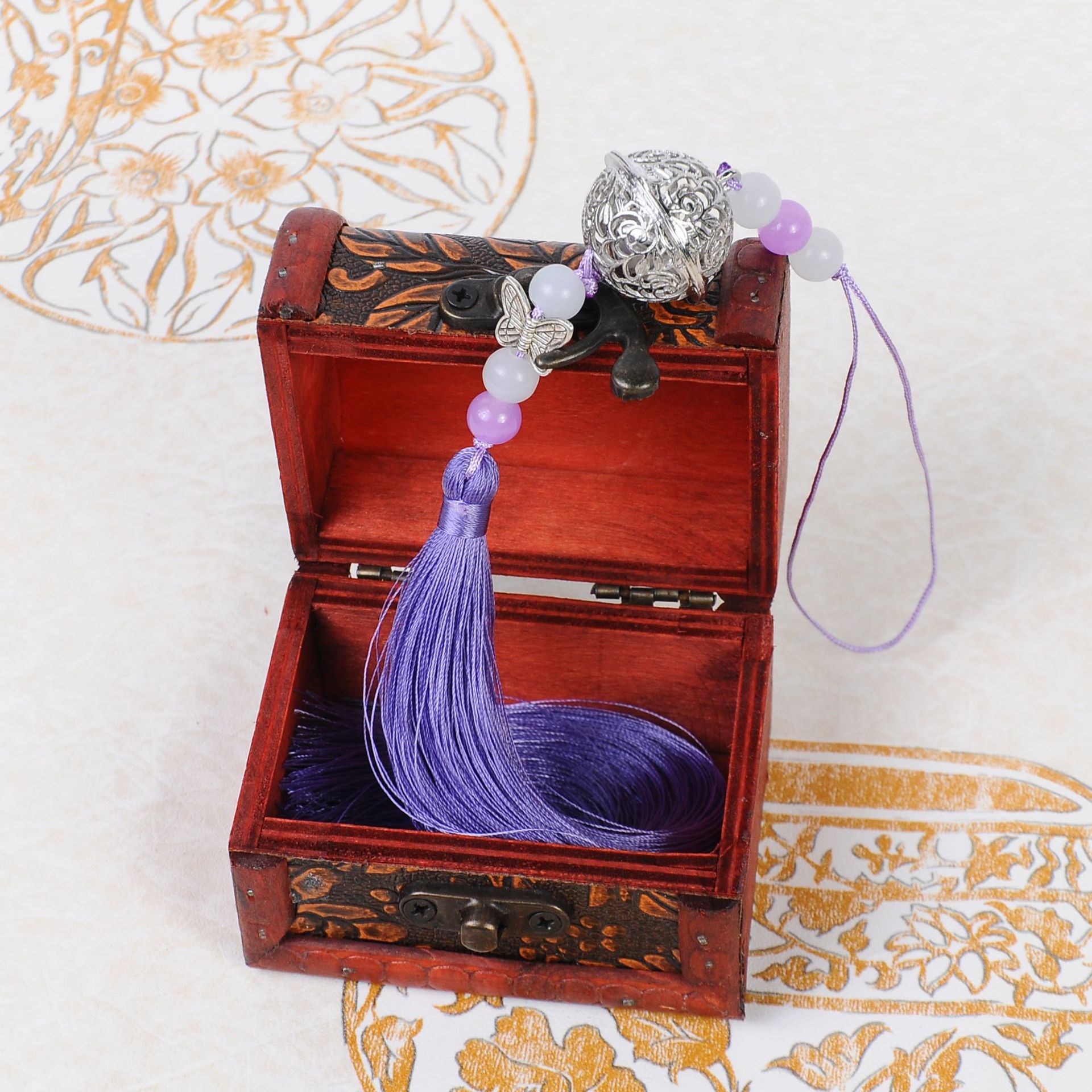 魔道祖师魏无羡同款腰佩宫铃清心宫银铃流苏挂件云梦江氏澄陈情令