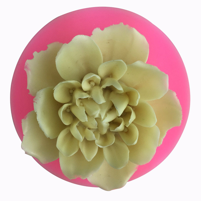 花朵造型硅胶模具手工翻糖蛋糕模翻糖工具装饰工具h5045