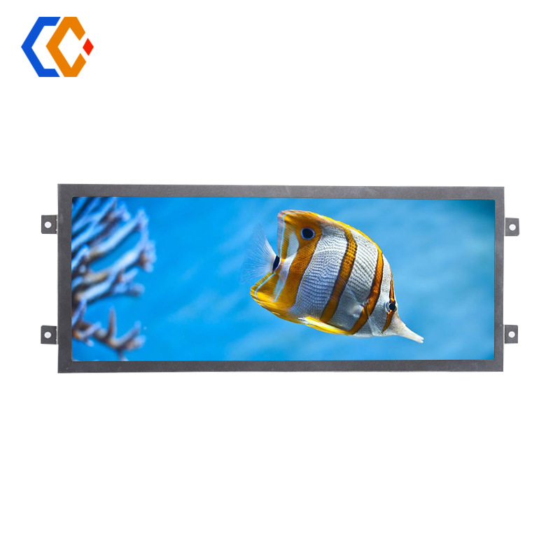 19寸长条型液晶显示屏高清条形广告机壁挂吊挂广告机 可定制