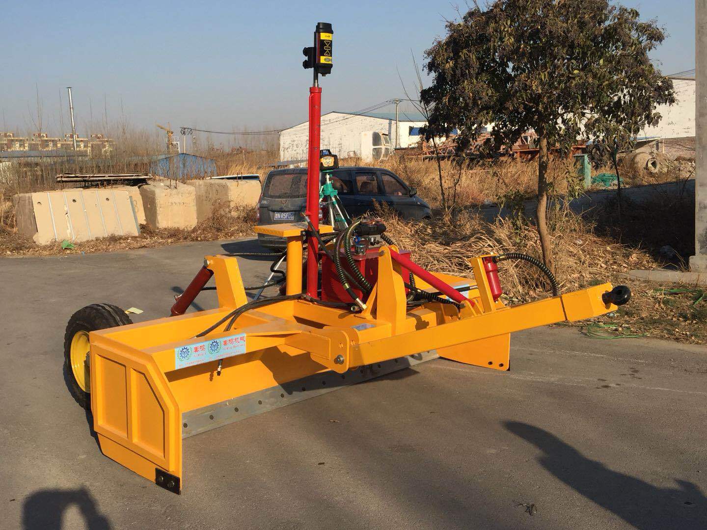 激光平地机卫星平土机四轮拖拉机传动液压装置激光平地机型号齐全