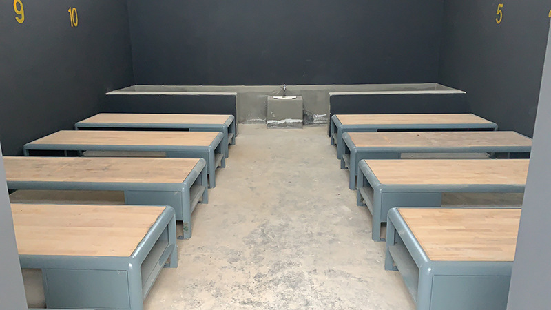 批发看守所床监室床监狱监室铁床 监舍单人床